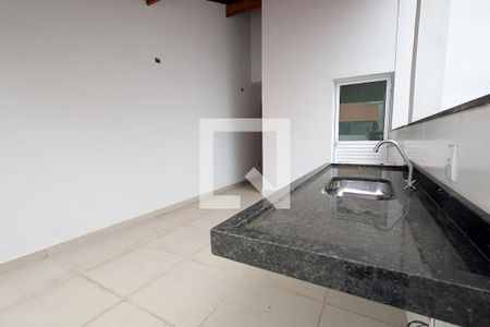 Cozinha de apartamento à venda com 2 quartos, 100m² em Vila Eldizia, Santo André