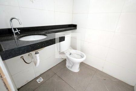Banheiro Cobertura de apartamento à venda com 2 quartos, 98m² em Vila Eldizia, Santo André