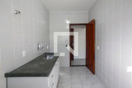 Cozinha de apartamento para alugar com 2 quartos, 56m² em Segismundo Pereira, Uberlândia