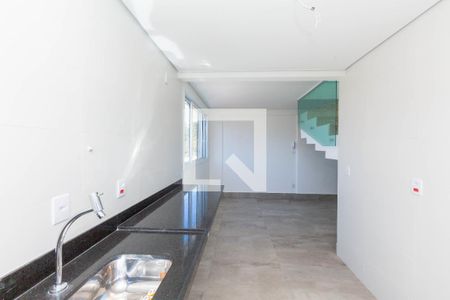 Cozinha de apartamento à venda com 3 quartos, 116m² em Minas Brasil, Belo Horizonte
