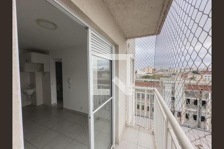 Varanda da Sala de apartamento para alugar com 2 quartos, 35m² em Barra Funda, São Paulo