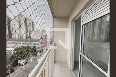 Varanda da Sala de apartamento para alugar com 2 quartos, 35m² em Barra Funda, São Paulo