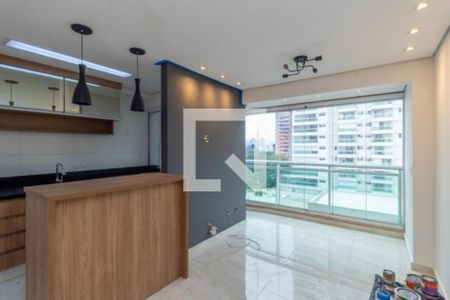 Foto 02 de apartamento à venda com 2 quartos, 50m² em Santo Amaro, São Paulo
