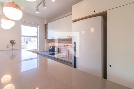 Cozinha de apartamento para alugar com 1 quarto, 41m² em Centro Histórico, Porto Alegre
