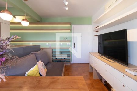 Sala de apartamento para alugar com 1 quarto, 41m² em Centro Histórico, Porto Alegre