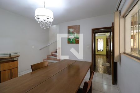 Sala de Jantar de casa à venda com 3 quartos, 220m² em Jardim Bela Vista, Santo André