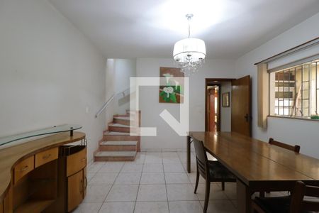 Sala de Jantar de casa à venda com 3 quartos, 220m² em Jardim Bela Vista, Santo André