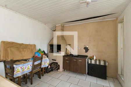 Área gourmet de casa à venda com 3 quartos, 200m² em Olaria, Canoas