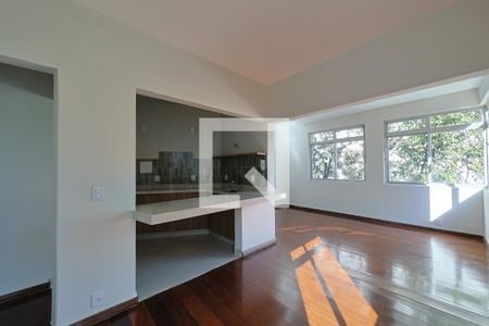 Sala de apartamento à venda com 3 quartos, 97m² em Santo Antônio, Belo Horizonte