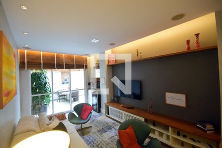 Sala de apartamento à venda com 2 quartos, 179m² em Barra da Tijuca, Rio de Janeiro