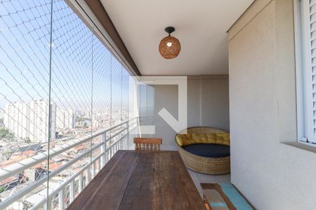 Varanda de apartamento à venda com 3 quartos, 72m² em Vila Isolina Mazzei, São Paulo