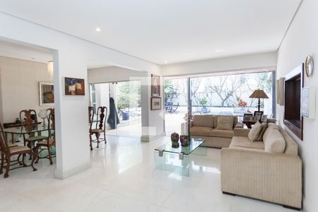 Sala de apartamento à venda com 3 quartos, 330m² em Sion, Belo Horizonte