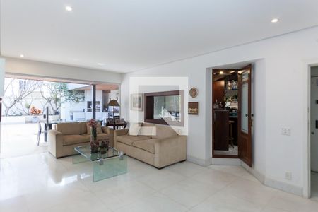 Sala de apartamento à venda com 3 quartos, 330m² em Sion, Belo Horizonte