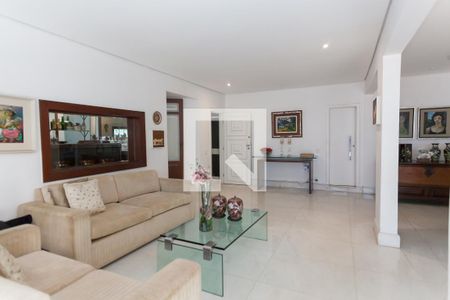 Sala de apartamento à venda com 3 quartos, 330m² em Sion, Belo Horizonte