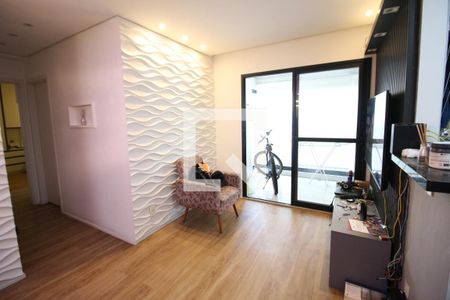 Sala de apartamento à venda com 2 quartos, 62m² em Continental, Osasco