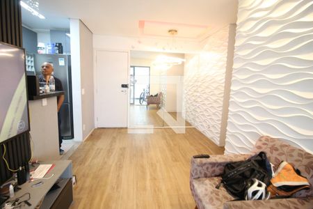 Sala de apartamento à venda com 2 quartos, 62m² em Continental, Osasco