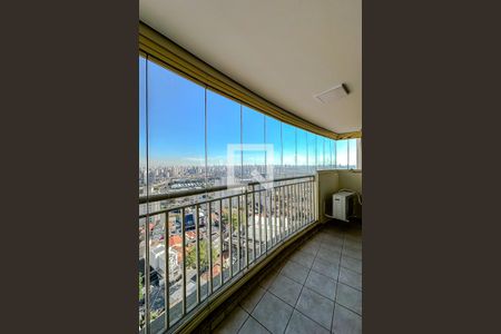 Varanda da Sala de apartamento para alugar com 2 quartos, 114m² em Parque da Mooca, São Paulo
