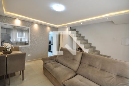 Sala de casa de condomínio para alugar com 3 quartos, 115m² em Vila Nova Mazzei, São Paulo