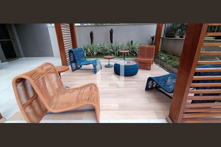 Área comum de kitnet/studio para alugar com 1 quarto, 25m² em Vila Andrade, São Paulo