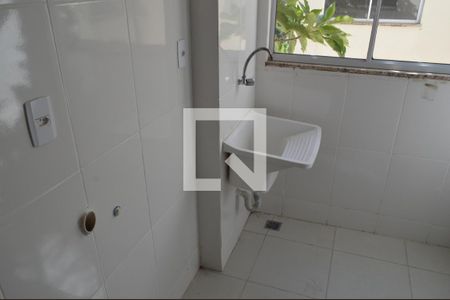 Área de Serviço de apartamento à venda com 2 quartos, 53m² em Taquara, Rio de Janeiro