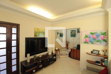 Casa 1 | Sala de casa à venda com 5 quartos, 447m² em Santa Monica, Belo Horizonte