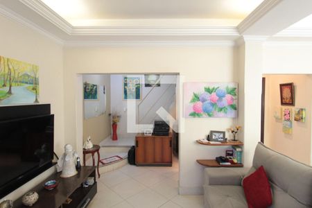 Casa 1 | Sala de casa à venda com 5 quartos, 447m² em Santa Monica, Belo Horizonte