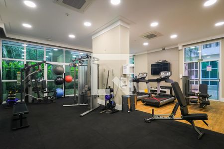 Área comum - Academia de apartamento à venda com 4 quartos, 207m² em Parque do Morumbi, São Paulo