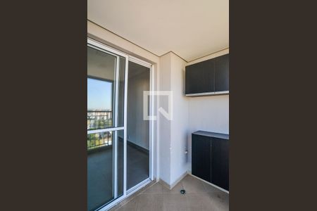 Varanda da Sala de apartamento à venda com 3 quartos, 62m² em Vila Curuçá, Santo André