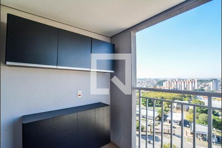 Varanda da Sala de apartamento à venda com 3 quartos, 62m² em Vila Curuçá, Santo André