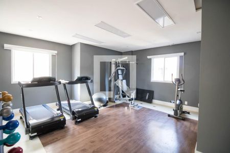 Área comum - Academia de apartamento à venda com 3 quartos, 62m² em Vila Curuçá, Santo André