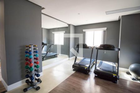 Área comum - Academia de apartamento à venda com 3 quartos, 62m² em Vila Curuçá, Santo André