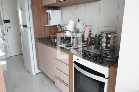 Cozinha de apartamento à venda com 2 quartos, 45m² em Jardim Analia Franco, São Paulo