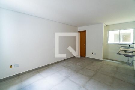 Sala/Cozinha de apartamento para alugar com 1 quarto, 28m² em Jardim Oriental, São Paulo