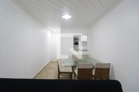 Sala de apartamento para alugar com 2 quartos, 67m² em Barra Funda, Guarujá