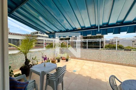 Varanda de apartamento à venda com 3 quartos, 172m² em Botafogo, Rio de Janeiro