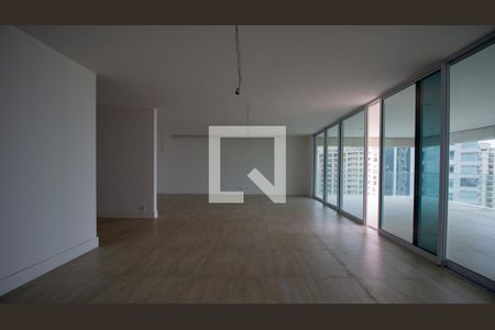 Sala de apartamento à venda com 4 quartos, 384m² em Barra da Tijuca, Rio de Janeiro