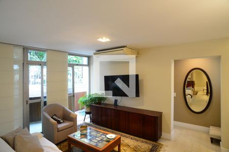 Sala de apartamento à venda com 4 quartos, 295m² em Barra da Tijuca, Rio de Janeiro