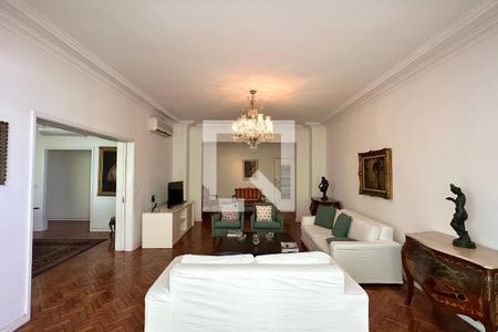 Sala de apartamento à venda com 7 quartos, 445m² em Copacabana, Rio de Janeiro