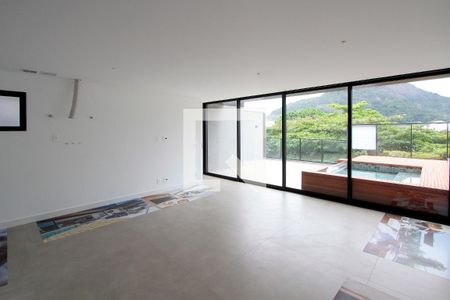 Sala  de apartamento à venda com 4 quartos, 270m² em Barra da Tijuca, Rio de Janeiro