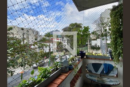 Vista da Área de Serviço de apartamento à venda com 3 quartos, 146m² em Gávea, Rio de Janeiro