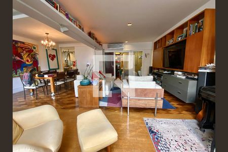 Sala de apartamento à venda com 3 quartos, 146m² em Gávea, Rio de Janeiro