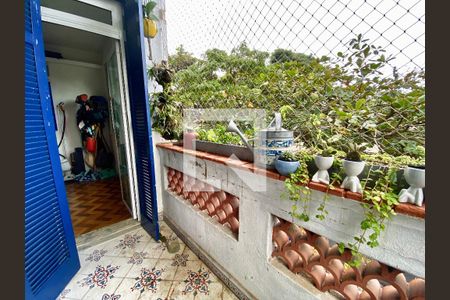 Varanda suíte de apartamento à venda com 3 quartos, 146m² em Gávea, Rio de Janeiro