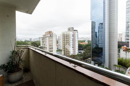 Varanda de apartamento à venda com 4 quartos, 200m² em Itaim Bibi, São Paulo