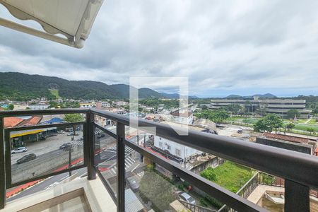 Varanda da suíte de apartamento para alugar com 3 quartos, 240m² em Balneario Cidade Atlantica, Guarujá