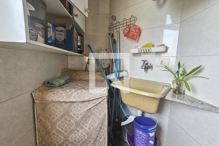 Área de serviço de apartamento para alugar com 3 quartos, 240m² em Balneario Cidade Atlantica, Guarujá
