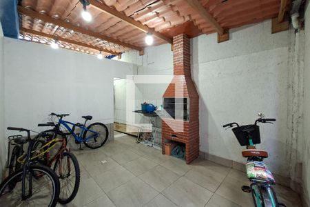 Área comum - Churrasqueira de apartamento para alugar com 1 quarto, 44m² em Boqueirão, Praia Grande