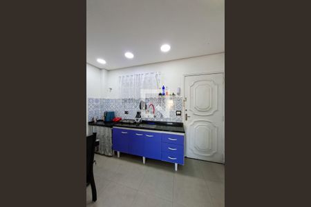 Sala/Cozinha de apartamento para alugar com 1 quarto, 44m² em Boqueirão, Praia Grande