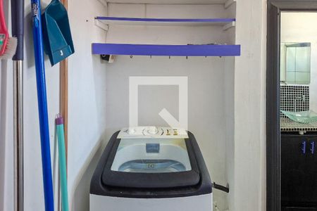 Área de Serviço de apartamento para alugar com 1 quarto, 44m² em Boqueirão, Praia Grande