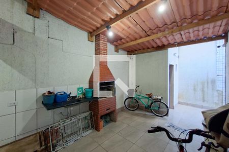 Área comum - Churrasqueira de apartamento para alugar com 1 quarto, 44m² em Boqueirão, Praia Grande