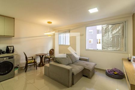 Sala de apartamento à venda com 1 quarto, 34m² em Jardim Taquaral, São Paulo